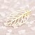 cheap Hair Jewelry-Women Fashion Casual Sweet Metal Leaf Temperament Hairpin Hair Accessories 1pc