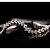 cheap Bracelets-Women&#039;s Cubic Zirconia tiny diamond Charm Bracelet Bracelet Bangles Tennis Bracelet Ladies Luxury Bridal Festival / Holiday everyday Sterling Silver Bracelet Jewelry Silver For Christmas Gifts