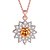 cheap Necklaces-Necklace Pendant Necklaces Jewelry Wedding / Party / Daily Zircon / Copper / Gold Plated / Rose Gold Plated Gold / Rose Gold 1pc Gift
