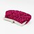 cheap Bridal Purse-Women&#039;s Bags Satin Clutch Evening Bag Cosmetic Bag Crystals Solid Colored Wedding Bags Wedding Party Event / Party Almond White Black Purple