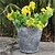 cheap Artificial Flower-Garden Decorative Flower Pot Creative Home Furnishing Landing Retro Do Old Tin Ornaments