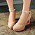 cheap Women&#039;s Heels-Women&#039;s Shoes Leatherette Spring / Summer / Fall Chunky Heel / Platform Black / Pink / Almond / Dress