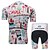 cheap Men&#039;s Clothing Sets-XINTOWN Short Sleeve Cycling Jersey with Shorts - Rainbow Bike Shorts Jersey Clothing Suit Breathable 3D Pad Quick Dry Ultraviolet Resistant Sweat-wicking Winter Sports Lycra Painting Road Bike