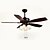 cheap Ceiling Fan Lights-4-Light 92CM Mini Style Chandelier Metal Glass Chrome Modern Contemporary 110-120V / 220-240V / E26 / E27