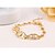 cheap Bracelets-Women&#039;s Cubic Zirconia Chain Bracelet Charm Bracelet Cubic Zirconia Bracelet Jewelry Golden For Wedding Party Daily Casual
