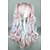 voordelige Halloween pruiken-Lolita Pruiken Schattig Roze Sweet Lolita Lolitapruik 24 inch(es) Cosplaypruiken Patchwork Pruiken Halloweenpruiken