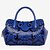 cheap Handbag &amp; Totes-Women&#039;s Bags PU(Polyurethane) Tote / Shoulder Bag Floral Print Red / Green / Blue