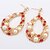 cheap Earrings-Women&#039;s Drop Pearl Imitation Pearl Cubic Zirconia Drop Earrings - Black Red Earrings For