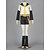 preiswerte Anime-Kostüme-Inspiriert von Vocaloid Kagamine Rin Anime Cosplay Kostüme Japanisch Cosplay Kostüme Patchwork Hemd Rock Kopfbedeckung Für Damen / Stirnband / Krawatte / Ärmel / Taille Accessoire / Strümpfe