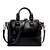 cheap Handbag &amp; Totes-Women Cowhide Casual / Outdoor / Office &amp; Career Shoulder Bag / Tote Blue / Black / Multi-color