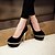 cheap Women&#039;s Heels-Women&#039;s Leatherette Spring / Summer / Fall Stiletto Heel Black / Fuchsia / Blue / Wedding / Party &amp; Evening / Dress / Party &amp; Evening