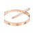 cheap Bracelets-Women&#039;s Bangles Classic Fashion Stainless Steel Gold Plated Imitation Diamond Circle Jewelry ForWedding Party Daily Casual Sports