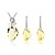 cheap Jewelry Sets-Women&#039;s Crystal Jewelry Set - Crystal Include Green / Blue / Pink For Wedding / Party / Birthday / Earrings / Necklace