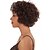 abordables Pelucas sintéticas de moda-Pelucas sintéticas Rizado Rizado Peluca Corta Marrón Pelo sintético Mujer Peluca afroamericana Marrón