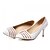 cheap Women&#039;s Heels-Women&#039;s Shoes Microfibre / Glitter Stiletto Heel Heels / Pointed Toe Heels Wedding / Party &amp; Evening /  Red / White