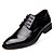 baratos Sapatos Oxford para Homem-Homens Sapatos formais Couro Envernizado Primavera / Outono Conforto Oxfords Preto / Marron