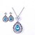 cheap Jewelry Sets-Women&#039;s Crystal Jewelry Set - Crystal Include Green / Blue / Pink For Wedding Party Daily / Earrings / Necklace