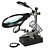 preiswerte Mikroskope &amp; Endoskope-2-in-1-Löten einstellbar Hilfsbügel Lupe mit 5-LED-Licht
