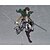 baratos Personagens de Anime-Figuras de Ação Anime Inspirado por Attack on Titan Eren Jager PVC 14 cm CM modelo Brinquedos Boneca de Brinquedo / figura / figura