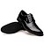 baratos Sapatos Oxford para Homem-Homens Sapatos formais Couro Envernizado Primavera / Outono Conforto Oxfords Preto / Marron