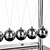 cheap Other Service Equipment-Desk Ornament Creative Stainless Steel Newton&#039;s Cradle Balance Balls Toy