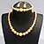 cheap Jewelry Sets-Jewelry Set Vintage Cute Party Work Casual Party Gold Plated Bracelet Necklace Earrings