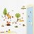 お買い得  Adesivi murali-Landscape / Animals Wall Stickers Plane Wall Stickers Decorative Wall Stickers, Vinyl Home Decoration Wall Decal Wall Decoration / Washable / Removable / Re-Positionable