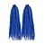 baratos Cabelo de crochê-Azul Havana Tranças torção Extensões de cabelo 22-24inch Kanikalon 2 costa 80g/pcs grama Tranças de cabelo