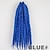 baratos Cabelo de crochê-Tranças torção Havana fibra sintética # 27 # 30 Azul Cinzento Erro Extensões de cabelo 24 &quot; Tranças de cabelo