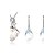 cheap Jewelry Sets-Women&#039;s Crystal Jewelry Set - Crystal Include Green / Blue / Pink For Wedding / Party / Birthday / Earrings / Necklace