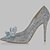 cheap Women&#039;s Heels-Women&#039;s Shoes Glitter Spring / Summer / Fall Stiletto Heel Sparkling Glitter Silver / Party &amp; Evening / Dress / Party &amp; Evening