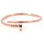 cheap Bracelets-Women&#039;s Bracelet Bangles Classic Fashion Stainless Steel Bracelet Jewelry Silver / Rose / Golden For Christmas Gifts Wedding Party Daily Casual / Gold Plated