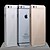 olcso Mobiltelefon tokok &amp; Képernyő védők-Kompatibilitás iPhone 6 iPhone 6 Plus tokok Ultra-vékeny Átlátszó Hátlap Case Tömör szín Puha Hőre lágyuló poliuretán mert iPhone 6s Plus
