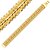 cheap Bracelets-Gold Bracelet Men Jewelry New Trendy 18K Gold Plated Fashion Feather Chain Stainless Steel Bracelet For Women B40207