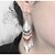 olcso Divat fülbevalók-Női Függők Fülbevaló Ékszerek Ezüst Kompatibilitás Parti Napi Hétköznapi