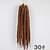 baratos Cabelo de crochê-Tranças torção Havana fibra sintética # 27 # 30 Azul Cinzento Erro Extensões de cabelo 24 &quot; Tranças de cabelo