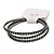 cheap Bracelets-Women&#039;s Bracelet Bangles Luxury Resin Bracelet Jewelry Black For Wedding Party Daily Casual Sports / Imitation Diamond / Rhinestone