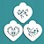 cheap Cake Molds-Love Birds Heart Cookie Stencil Set, Cookie Stencil,Stencil for cake decorating,Free shipping stencil ST-678