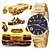 cheap Dress Classic Watches-Men&#039;s Wrist Watch Hot Sale Alloy Band Charm Gold