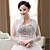 cheap Wraps &amp; Shawls-Shrugs Lace / Tulle Wedding / Party Evening / Casual Wedding  Wraps With Rhinestone / Lace