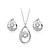 cheap Jewelry Sets-Women&#039;s Crystal Jewelry Set - Crystal, Imitation Pearl Include Silver / Golden For Wedding / Party / Daily / Earrings / Necklace