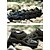 preiswerte Sport- und Outdoor-Schuhe-Damen Herren Unisex Laufschuhe Wanderschuhe Sneaker Stiefel Polsterung Wirkung Atmungsaktiv Wasserdicht Angeln Wandern Freizeit Sport Samt Herbst Winter Frühling 2 # Dunkelgrün Grau Grün