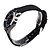 levne Dámské hodinky-Pánské Dámské Unisex Náramkové hodinky Křemenný Voděodolné Materiál Kapela Černá Značka
