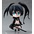 זול דמויות אקשן של אנימה-נתוני פעילות אנימה קיבל השראה מ Vocaloid Black Rock Shooter PVC 10.5 cm CM צעצועי דגם בובת צעצוע / דְמוּת / דְמוּת