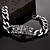 cheap Religious Jewelry-Chain Bracelet Vintage Party Work Casual Titanium Steel Jewelry Costume Jewelry Black