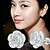 olcso Divat fülbevalók-Beszúrós fülbevalók - Gyöngy Rózsák Virág hölgyek Munkahelyi Ékszerek Képernyő Szín Kompatibilitás