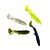 olcso Fiskelokkere og -fluer-12pcs Fishing Lures Soft Bait Sinking Bass Trout Pike Lure Fishing Soft Plastic