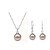 cheap Jewelry Sets-Women&#039;s Pearl Jewelry Set - Imitation Pearl Ladies Include White / Gray / Champagne For Wedding Party Birthday Engagement Gift Daily / Earrings / Necklace