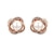 cheap Earrings-Women&#039;s Crystal Stud Earrings Flower Ladies Fashion Pearl Imitation Pearl Cubic Zirconia Earrings Jewelry Rose Gold / Silver For Daily