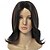 cheap Synthetic Trendy Wigs-Synthetic Hair Wigs Wavy Capless Medium Black